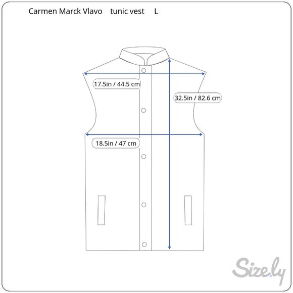 Carmen Marc Valvo Women's Cheetah Animal Print Tunic Open Style Vest SZ L - Picture 8 of 8